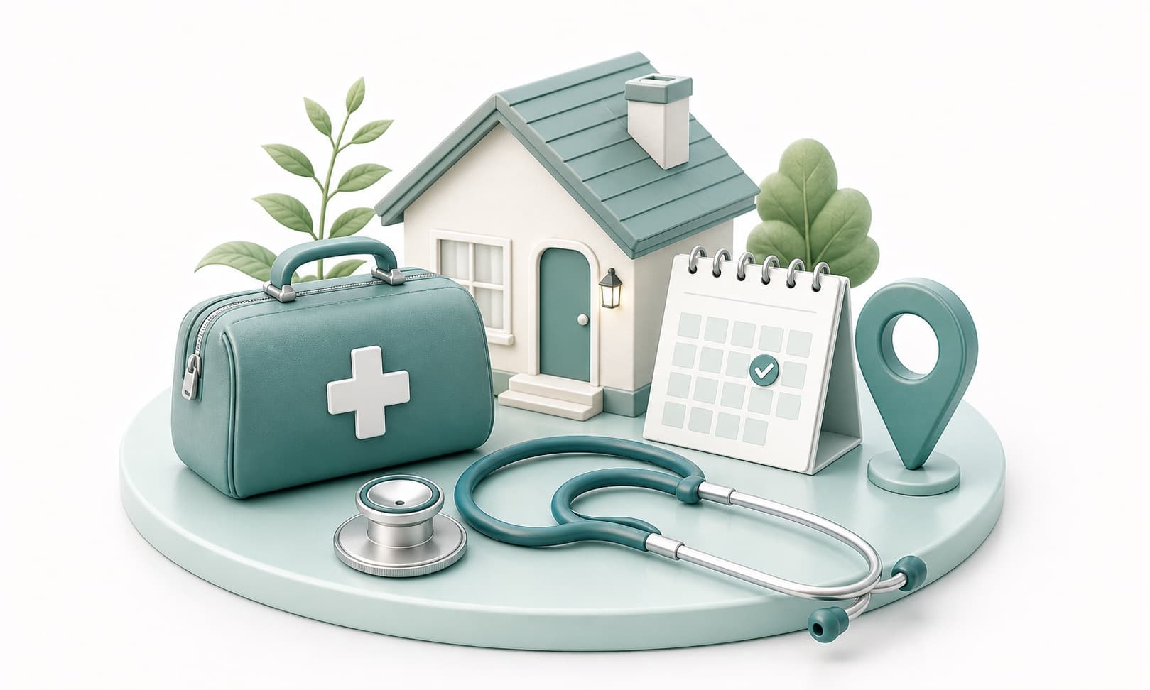 House Call medical service graphic