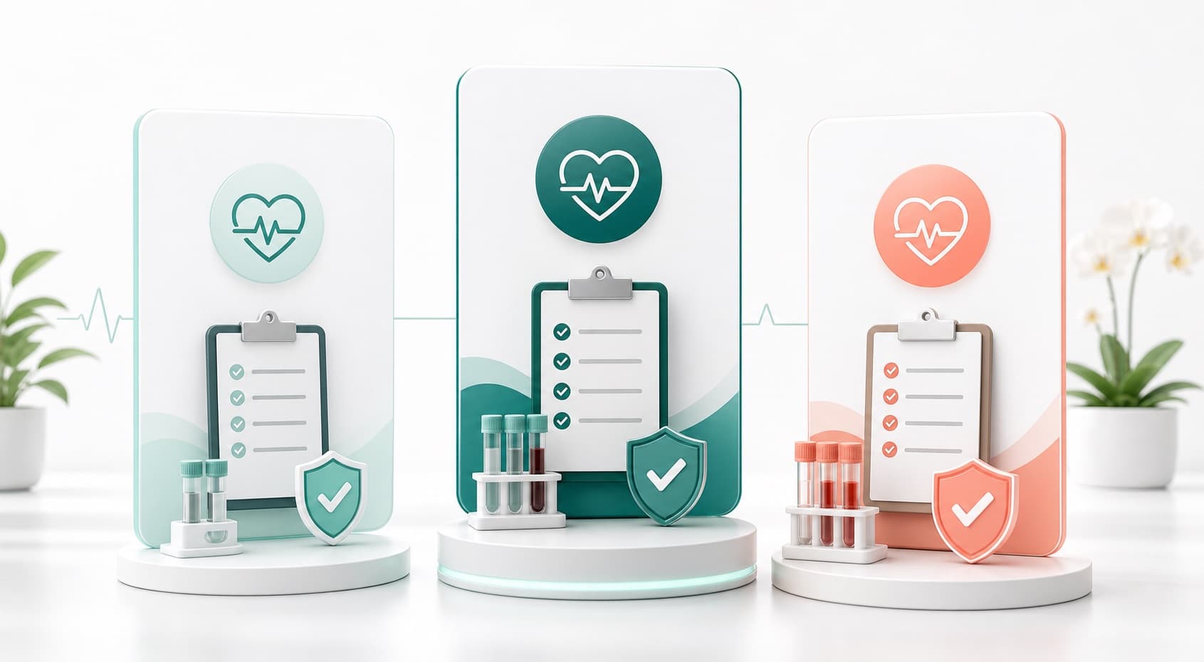 Health Screening medical service graphic